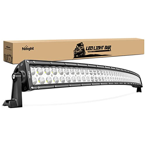 Barra De Luz Led De 50 Pulgadas 288w Curvada Spot Flood...