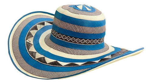 Sombrero Azul 33 Fibras Extrafino Caña Flecha Fina