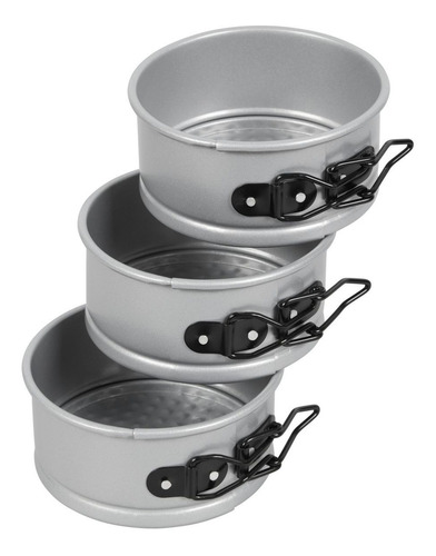 Moldes Desmontables Redondos 10cm Set X 3 Wilton®