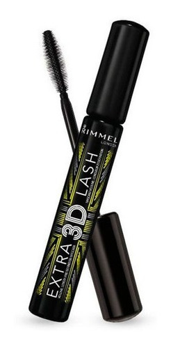 Imagen 4 de 5 de Mascara De Pestañas Rimmel Extra 3d Lash 003 Extreme Black