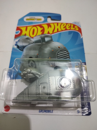 Grumobile Minions Hot Wheels Mattel Gris (Usado)
