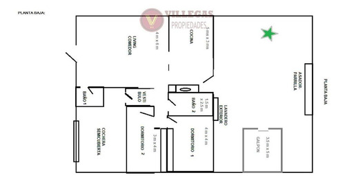 Imagen 6 de 6 de Casa 160 M2 De 4 Ambientes Venta Merlo El Rosedal