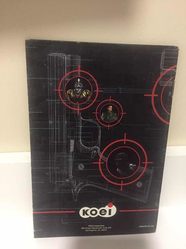 Manual Do Jogo Win Back Cover Operation Nintendo 64 (Usado)