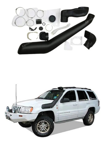 Snorkel Para Jeep Grand Cherokee Wj Lado Motorista N É Fibra