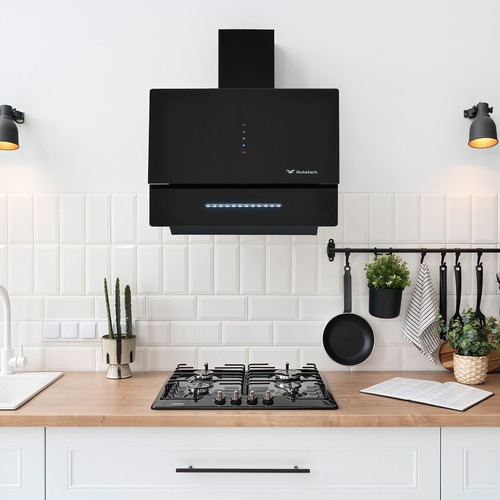 Combo Campana Extractor Plegable Parrilla Cristal 4 Quem