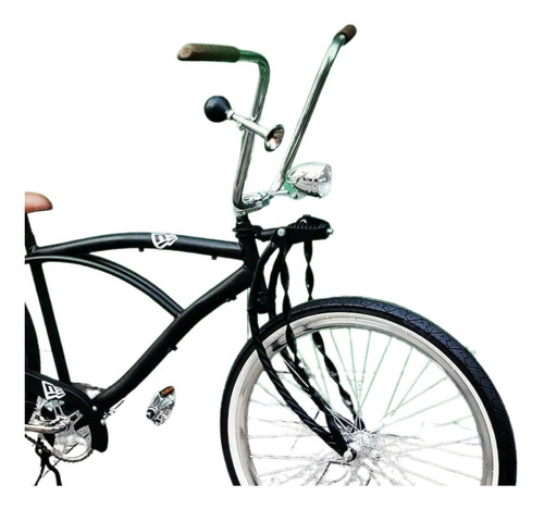 Imagem 6 de 6 de Farol Lanterna Vintage Retrô Light Classic Bike Antiga Croma
