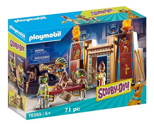 Sunny Brinquedos 70365 Playmobil Scooby-doo! Aventura No Egito 71...