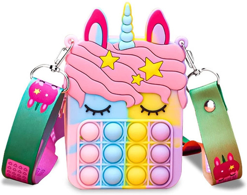 Cartera Pop It Unicornio