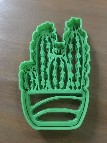 Cortante Plastico 3d De Llama O Cactus Para Reposteria