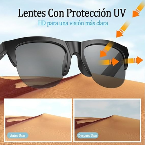 Lentes Gafas Inalámbricas Inteligentes Bluetooth Touch