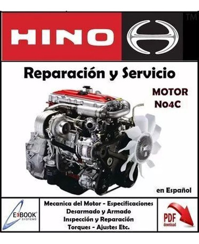 Manual Taller Motor Hino 300 Toyota Dyna