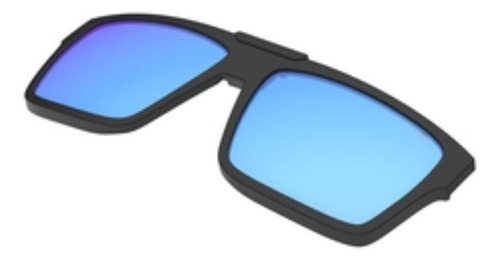 Clip On Para Armação Mormaii Hover W6160a1497 Lente Espelhad Cor Azul