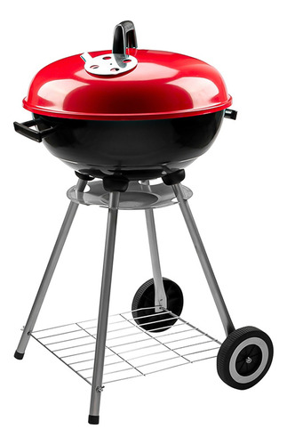 Parrilla Redonda 85cm Parrillas A Carbon Móvil Para Asados