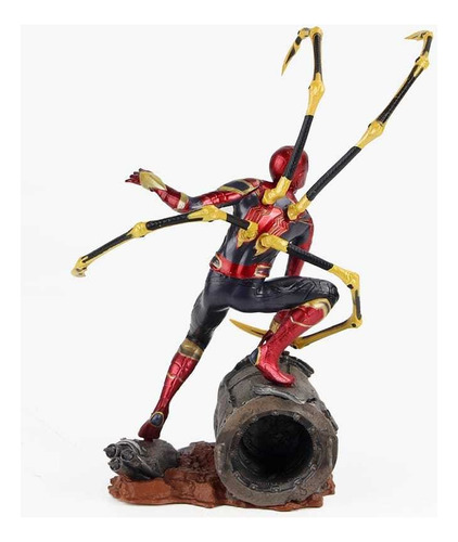 Estatua Homen Aranha Iron Spider Avengers Infinity War