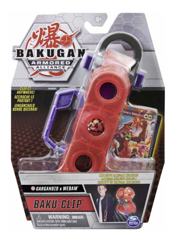 Bakugan Armored Alliance Baku-clip Garganoid X Webam