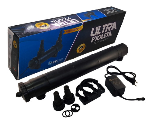 Filtro Uv Para Lago Carpa Aquario 25000 Litros Oceantech 55w