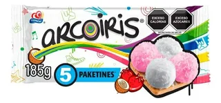 3 Pza Galletas Gamesa Arcoíris Sabor Fresa Con Merengue Sabo