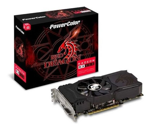 Placa De Video Rx 550 4gb Power Color Ddr5