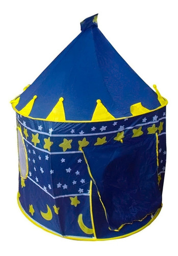 Imagem 2 de 3 de Castelinho Barraca Infantil Grande Dobravel Sunway Azul