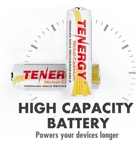 Tenergy 90300 Pilas AA Blanca, 12 Unidades