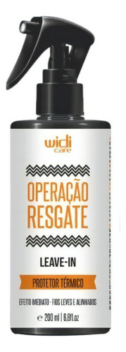 Operação Resgate - Leave-in Protetor Térmico 200ml Widi Care