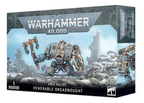 Games Workshop Lobos Espaciales Venerable Dreadnought Warham