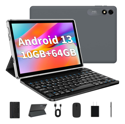 Tablet Android 13, Tableta De 10.1 Pulgadas, Tableta Con Tec