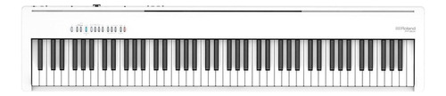Piano Digital Roland Fp-30x-wh 88 Teclas Branco Com Estante