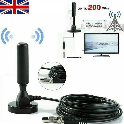 Antena Para Tv Televisión Hd Amplificador De Señal