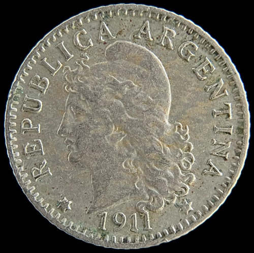 Argentina, 5 Centavos, 1911. Mb