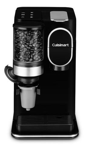 Cafetera Individual Con Molinillo Incorporado Cuisinart Dgb2 Color Negro