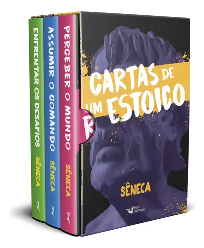 Box – cartas de um estoico - Sêneca - Faro Editorial - Capa Mole