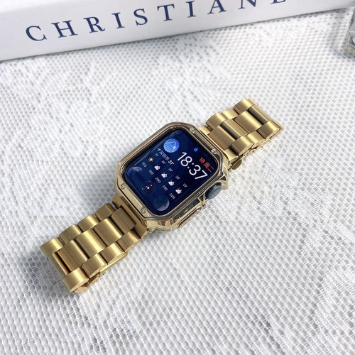 Case Cromado Para Apple Watch - Todas Las Series