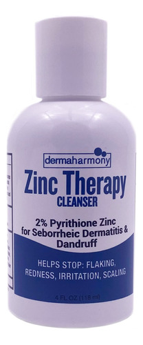 Dermaharmony Limpiador Liquido De Piritiona Zinc (znp) Al 2%