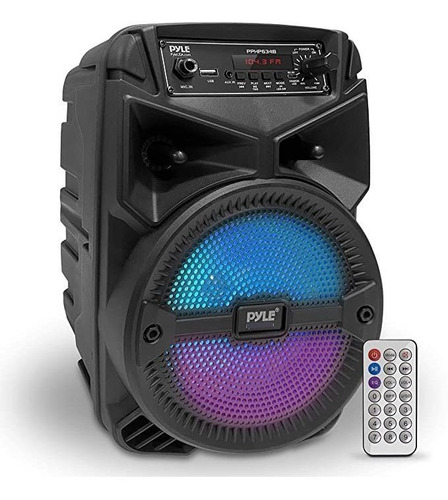 Pyle Pphp634b - Sistema De Altavoz Portátil Bluetoot