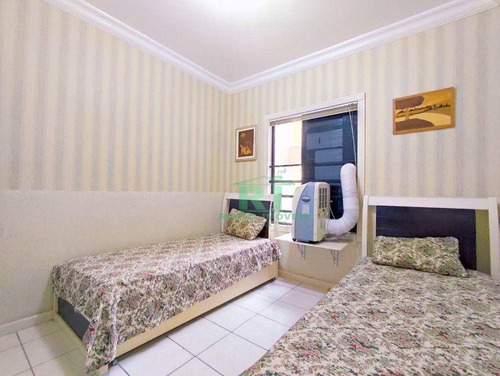 Imagem 12 de 17 de Cobertura Com 2 Dormitórios Sendo 1 Suíte, 1 Suíte De Empregada, Piscina E Churrasqueira, 180 M² - Pitangueiras - Guarujá/sp - Co0214