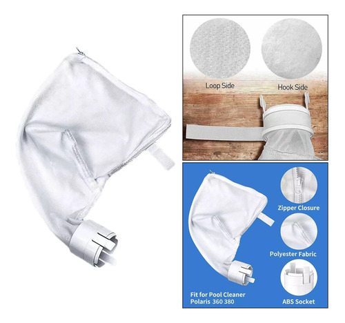 3 Bolsas De Limpieza De Piscina De Malla, Reemplazo De