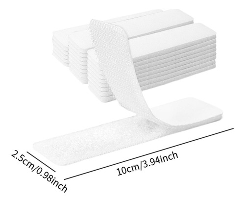Fita De Montagem Na 2,5 Cm X 10 Cm Retangular 22 Unidades