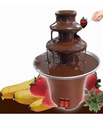 Cascada Chocolate 3 Pisos Fuente Fondue Quesos Envío Gratis