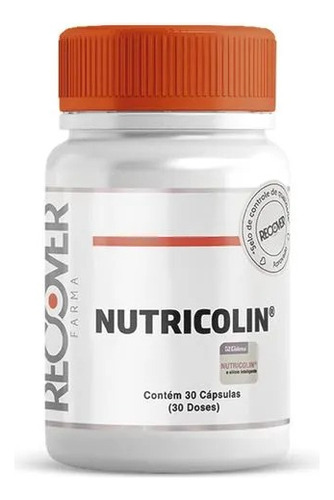Nutricolin 300mg - 30 Cáps - Cuidados Pele Unhas E Cabelos Sabor Without Flavor