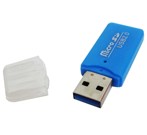 Lector De Memoria Adaptador Usb Tipo Pendrive Micro Sd