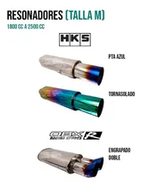 Comprar Resonador M Hks Acero Inoxidable Auto Camioneta Mufflers