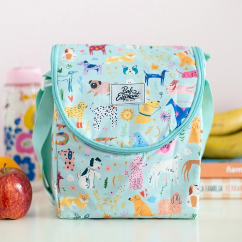 Lunchera Térmica Estampada Impermeable Aislante Metálico 