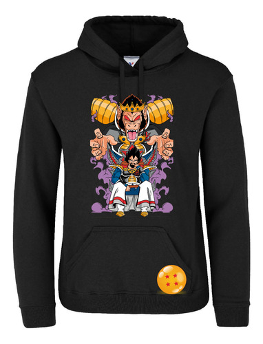 Sudadera Dragon Ball Z Rey Vegueta
