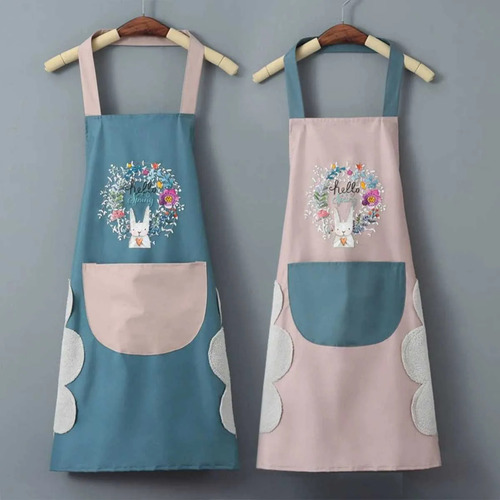 2 Delantales De Cocina Impermeables Para Mujer