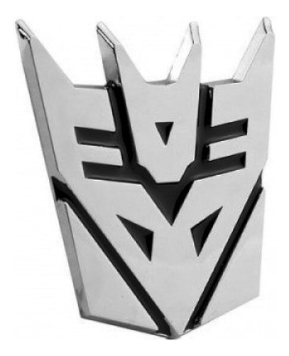 Kit 2 Transformers Decepticons Adesivo Emblema Alumínio Top