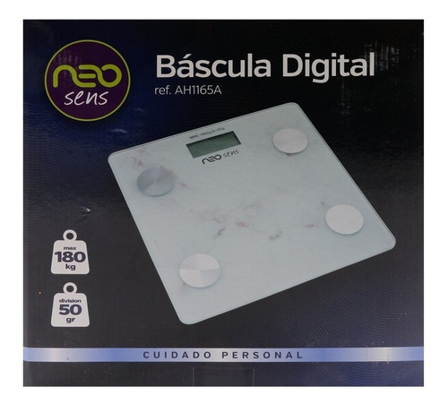 Imagen 3 de 6 de Oferta Del Dia Bascula Digital Neo Sens Diseño Mármol Techno