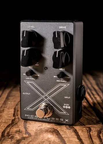 Pedal Darkglass Microtubes X para bajo, color mix, gris oscuro