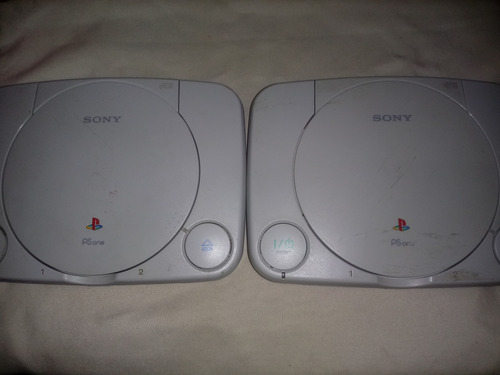 Playstation 1 O Psone Gris Para Repuestos (lote Consolas X2) Blanco (Usado)