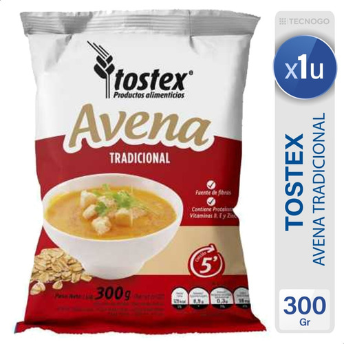 Avena Tradicional Tostex Fuente De Fibra - Mejor Precio